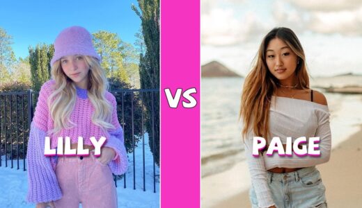 Lilly Ketchman Vs Paige Taylors TikTok Dances Compilation