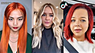 Tiktok Hair Color Dye Wins Compilation ✨💇‍♀️