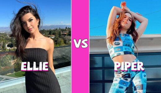 Ellie Zeiler Vs Piper Rockelle TikTok Dances Compilation