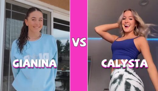 GiaNina Paolantonio Vs Calysta Belle TikTok Dances Compilation