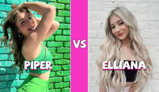 Piper Rockelle Vs Elliana Walmsley TikTok Dances Compilation