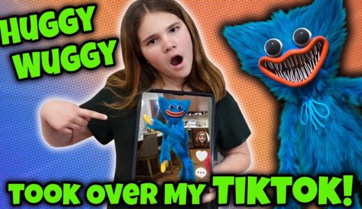 Poppy Playtime Took Over My Tiktok! Huggy Wuggy Found Her Secret Tiktok Account!