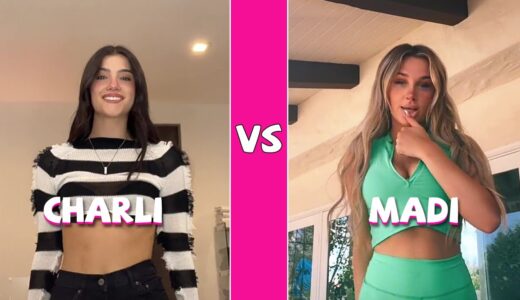 Charli D’amelio Vs Madi Monroe TikTok Dances Compilation