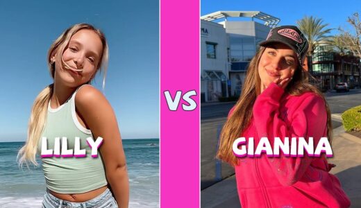 Lilly Ketchman Vs GiaNina Paolantonio TikTok Dances Compilation