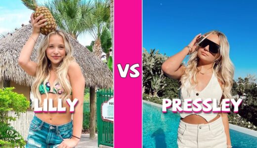 Lilly Ketchman Vs Pressley Hosbach TikTok Dances Compilation