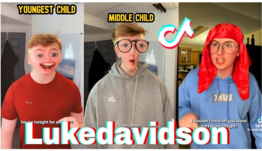 Luke Davidson new funniest tiktok compilation 2022