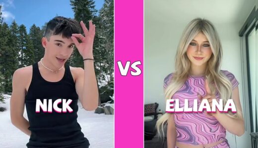 Nick Bencivengo Vs Elliana Walmsley TikTok Dances Compilation