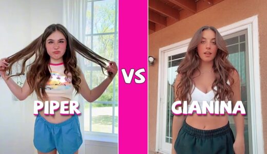 Piper Rockelle Vs GiaNina Paolantonio TikTok Dances Compilation