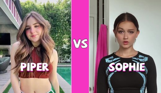 Piper Rockelle Vs Sophie Fergi TikTok Dances Compilation