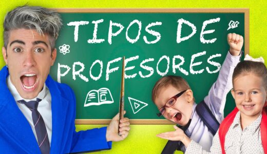 TIPOS DE PROFESORES EN EL COLEGIO !!