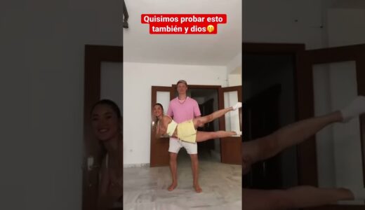 Adoro este TREND de TikTok con Sky😍🥰¿Con quién lo probarías? #shorts