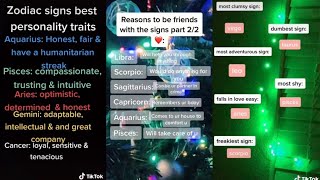 Zodiac signs tiktok that are 100% relatable ♈♋♍♎ | Zodiac tiktoks ♏♐♉