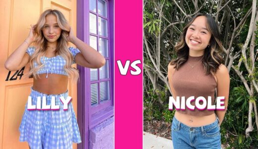 Lilly Ketchman Vs Nicole Laeno TikTok Dances Compilation (May 2022)