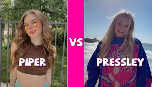 Piper Rockelle Vs Pressley Hosbach TikTok Dances Compilation