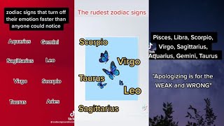 Zodiac signs tiktok that are 100% relatable ♈♋♍♎ | Zodiac tiktoks ♏♐♉