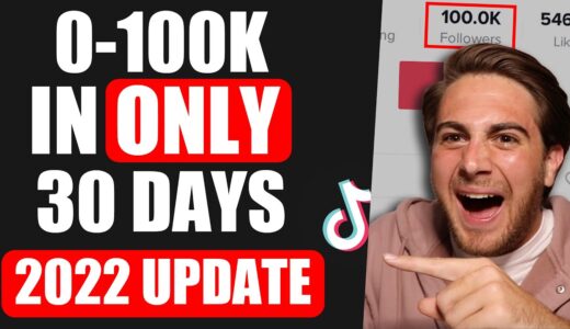 HOW TO GROW FASTER ON TIKTOK IN 2022 (SECRETS To Grow 0-100K Followers in 30 days)