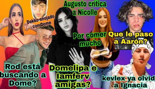 IAMFERV Y DOMELIPA SON AMIGAS? | KEVLEX YA SUPERO A IGNACIA ANTONIA | AUGUSTO CRITICA A NICOLLE