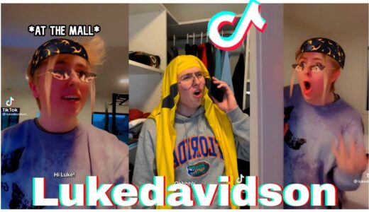 Luke Davidson new funniest tiktok compilation 2022