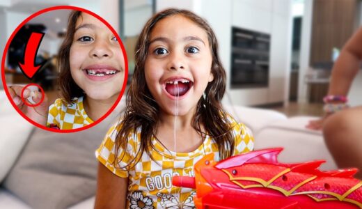 YOU WON’T BELIEVE WHAT WE DID TO PULL HER TOOTH OUT…