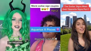 Zodiac signs tiktok that are 100% relatable ♈♋♍♎ | Zodiac tiktoks ♏♐♉