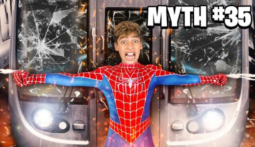 Busting SUPER HERO Myths in Real Life!