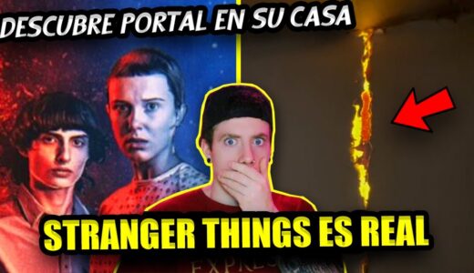 STRANGER THINGS ES REAL | DESCUBRE PORTAL en la PARED de su CASA NUEVA