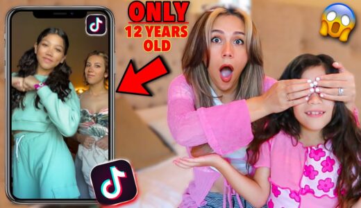 7 YEAR OLD REACTS TO SISTER’S TIK TOKS!! **EXPOSED** | Familia Diamond