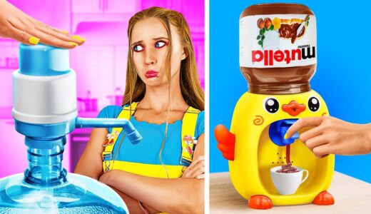 How to SNEAK Sweets in bathroom! KING Candy Toilet with TikTok Hacks and Gadgets by La La Life Emoji