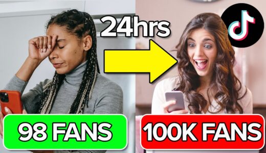 How To Get 100k Followers on TikTok OVERNIGHT (NEW METHOD TO GROW 0-100K FOLLOWERS FAST)