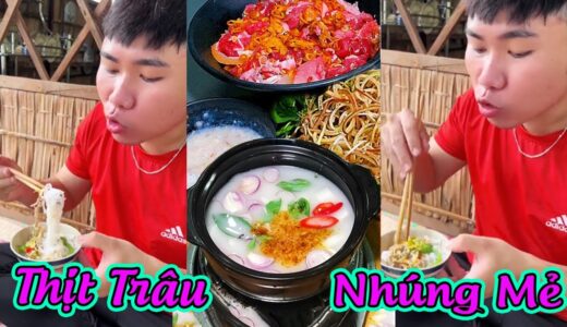 NẤU ĂN CÙNG TIKTOK | Thiện Nhân Làm Trâu Nhúng Mẻ | Thiện Nhân 5272 | Tiktok Thiện Nhân