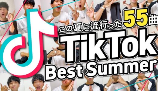 【TikTok Summerメドレー】この夏に流行った55曲/ノンストップMIX/全部踊れたら依存症！？【ダンス解説付き】