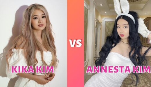 New Kika kim Vs Annesta Kim Tik tok trends 2022