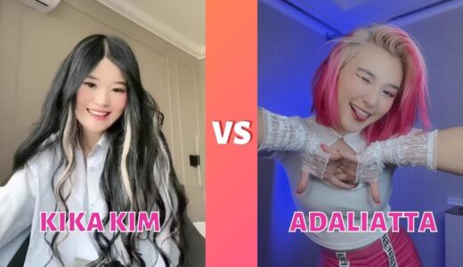 New Kika kim vs Adaliattaa tiktokers