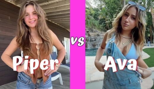 Piper Rockelle Vs Ava Kolker TikTok Dances Compilation