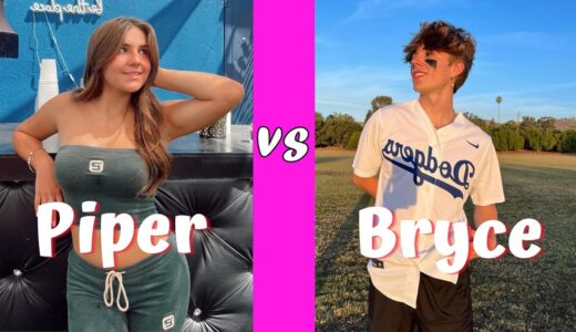 Piper Rockelle Vs Bryce Parker TikTok Dances Compilation