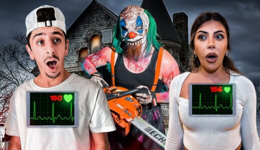 Wearing a Heart Rate Monitor in a Haunted House