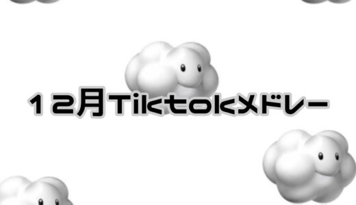 【12月】12月に流行ったTiktokメドレー