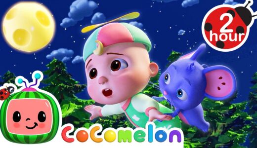 Little Moon Song + More CoComelon Animal Time | 2 Hours of CoComelon Nursery Rhymes