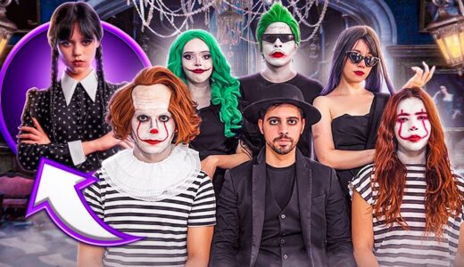 VIRAMOS PARENTES DA WANDINHA DA FAMILIA ADDAMS!!