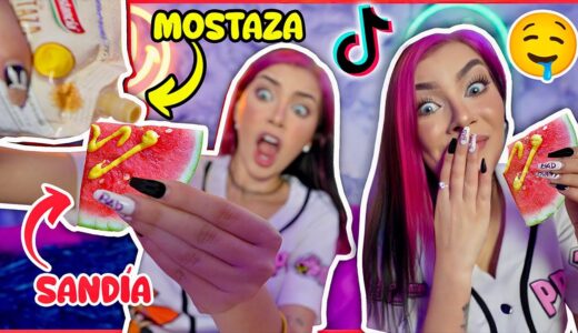 8 COMBINACIONES RARAS de COMIDA que DEBES PROBAR YA!! 😱 Comida de TIKTOK – Lulu99