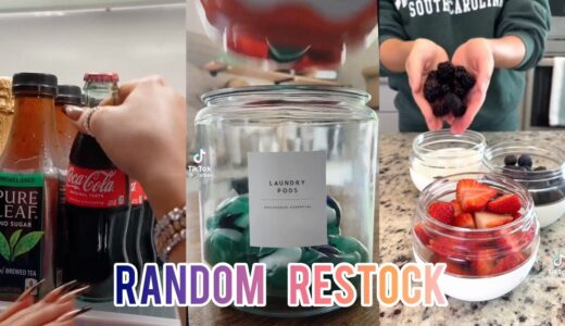 Random Restock and Refill Organizing TikTok Compilation #12 ✨