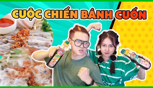 Cuộc Chiến Làm Bánh Cuốn Gây Cấn “Nghẹt Thở” 😂