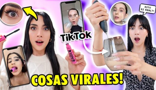 PROBANDO TRUCOS RAROS Y VIRALES DE TIK TOK! 😱 HACKS DE BELLEZA 💄 *TikTok cada vez más raro*