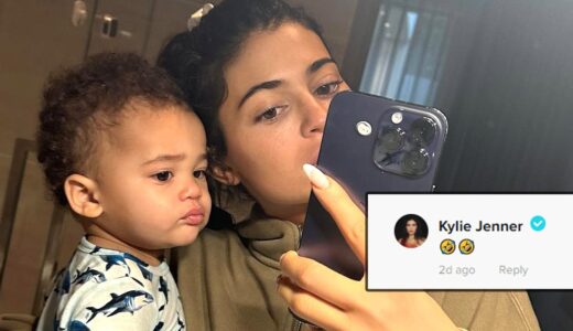 Kylie Jenner REACTS to TikTok Poking Fun at Son Aire's Name