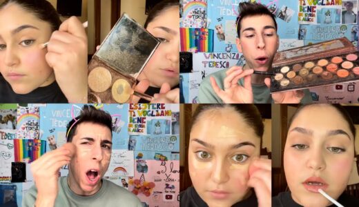 PARODIA MAKE UP BAMBINA TIKTOK