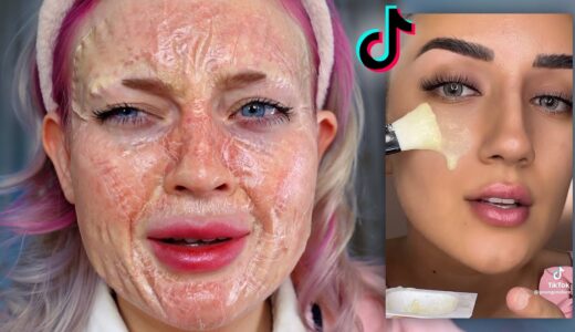 I shouldn't have tried these viral Tik Tok products…