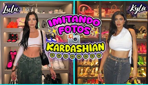 IMITANDO FOTOS de LAS KARDASHIANS 🔥 Lulu VS. Kylie Jenner 😱