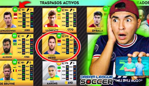 VOLVÍ a BUSCAR EL FICHAJE DE MESSI en DREAM LEAGUE SOCCER 2023 😱 *ME ESTAFAN*