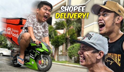 SHOPEE DELIVERY gamit MINI NINJA SUPERBIKE!