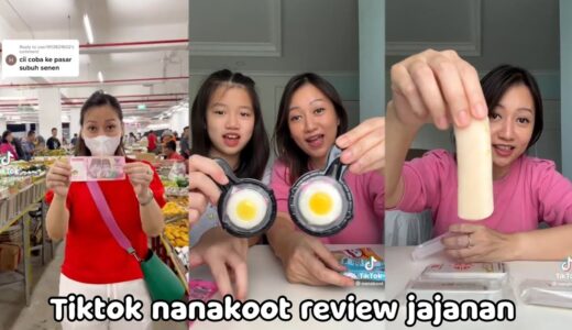 COBAIN PUDDING TELUR‼️ || TIKTOK NANAKOOT REVIEW JAJANAN BARENG INCES